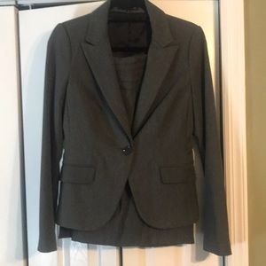 Gray Suit with skirt bottom by the Limited